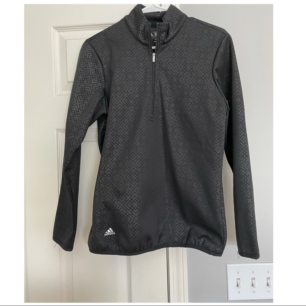 Adidas Fleece Lined Quarter Zip Jacket